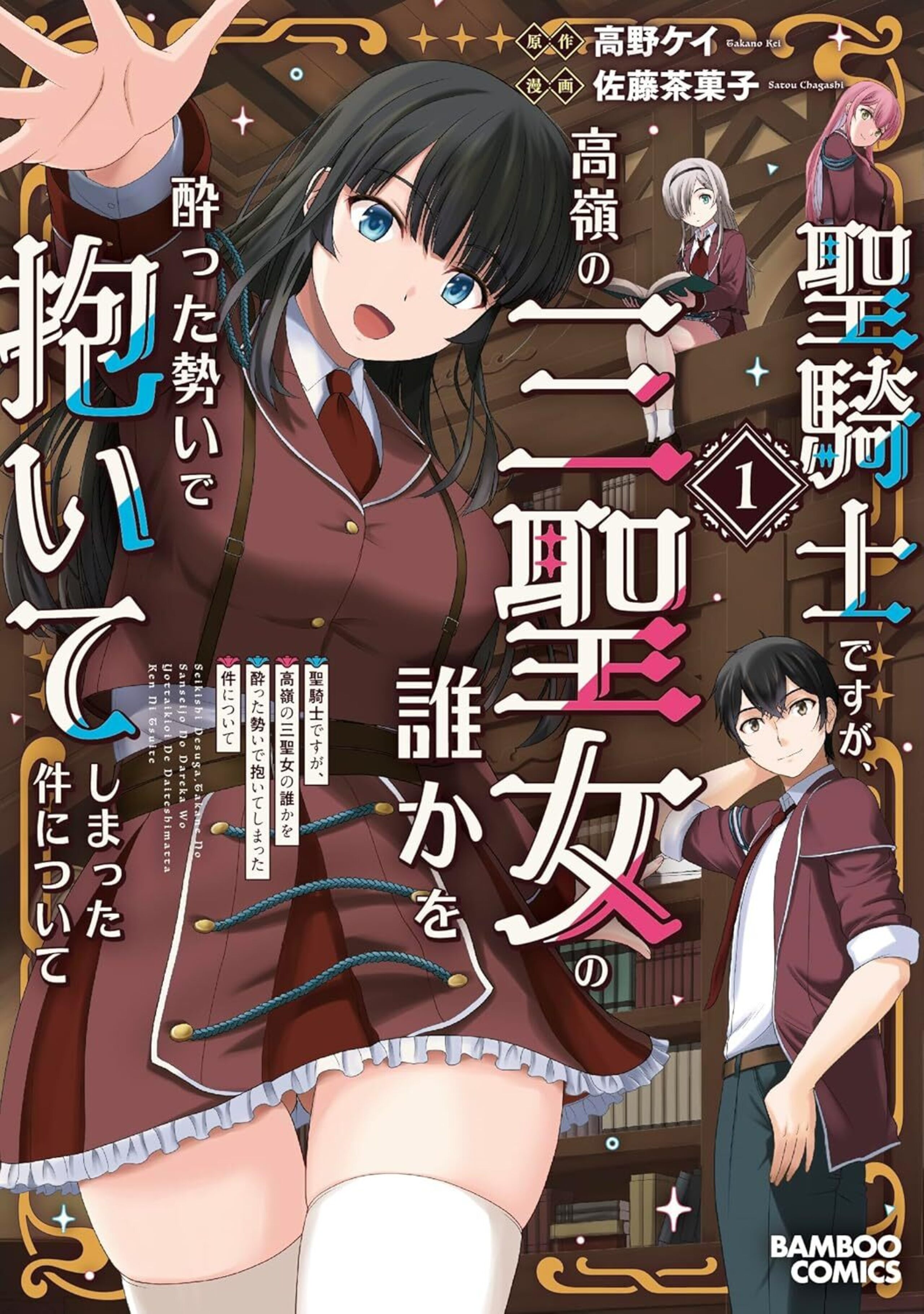 聖騎士ですが、高嶺の三聖女の誰かを酔った勢いで抱いてしまった件について1